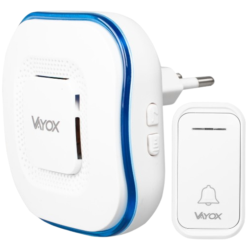 VAYOX DZWONEK VA-0266 110-240V / baterie biały