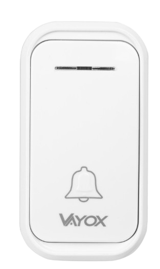 VAYOX DZWONEK VA-0266 110-240V / baterie biały