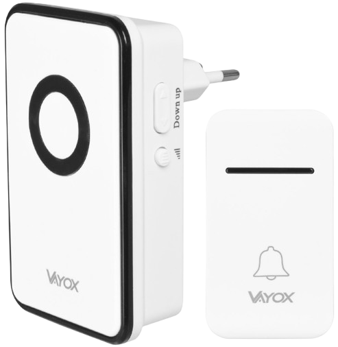 VAYOX DZWONEK VA-0241 110-240V / kinetyczny biały