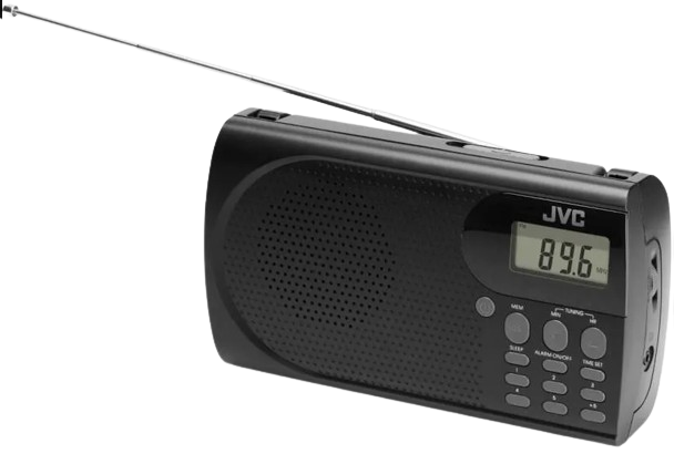 JVC RADIO CYFROWE RA-E431B CZARNE