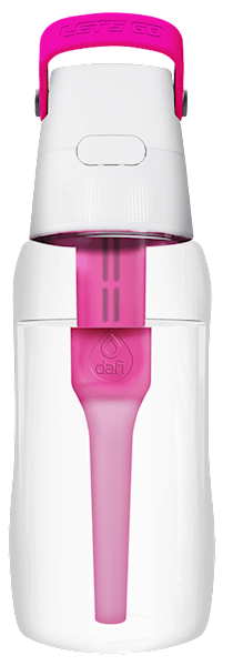 DAFI SOLID butelka 0,5L + 1 filtr, flamingowa