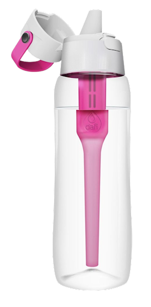 DAFI SOLID butelka 0,7L + 1 filtr, flamingowa