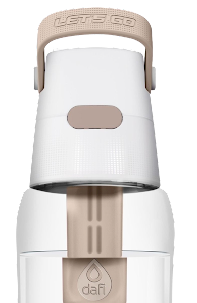 DAFI SOLID butelka 0,7L + 1 filtr, cappuccino