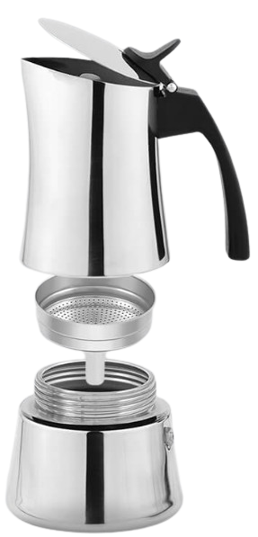 MAESTRO KAWIARKA MR-1668-4 200ml INOX, indukcja