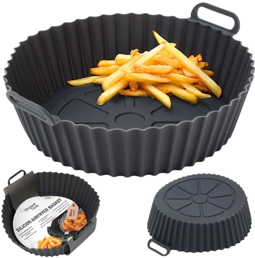 WKŁAD SILIKONOWY DO FRYTOWNICY beztłuszczowej 20cm okrągły 279914