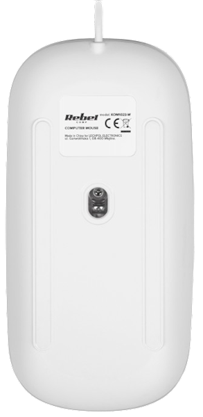 REBEL MYSZ OPTYCZNA KOM-1023W BIAŁA