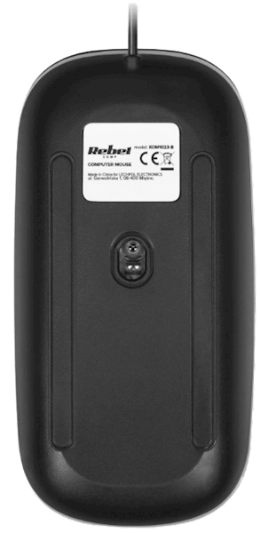 REBEL MYSZ OPTYCZNA KOM-1023B CZARNA