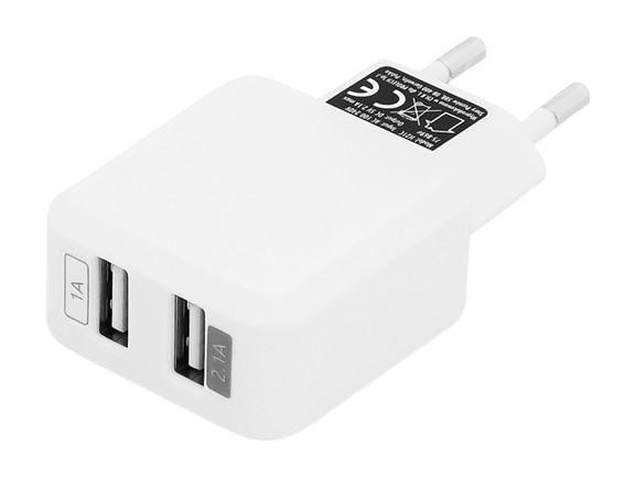 BLOW ŁADOWARKA SIECIOWA H-21C 75-869 2xUSB 2,1A