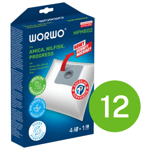 WORWO WORKI MPM / AMICA MPMB-02 12 kpl = 48 szt