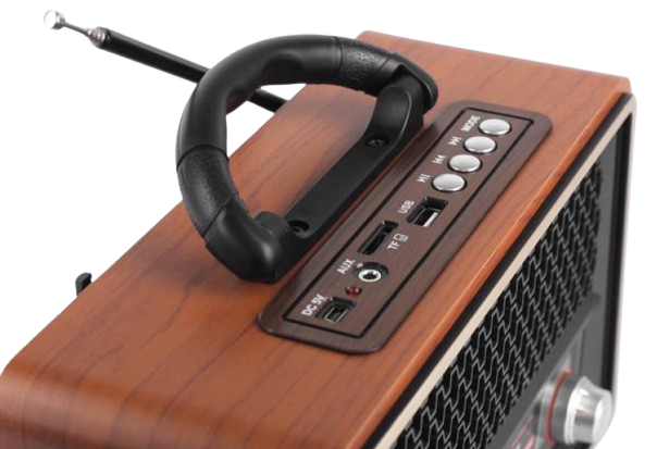 MEIER RADIO PRZENOŚNE RETRO LX-157BT/G USB SD AUX