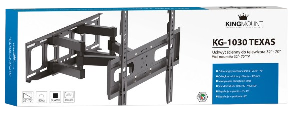 KING MOUNT UCHWYT TV KG-1030 TEXAS 32-70"