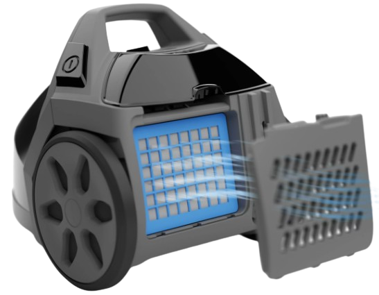ZELMOTOR SMAPP ODKURZACZ 608.2 900W 68dB czarny