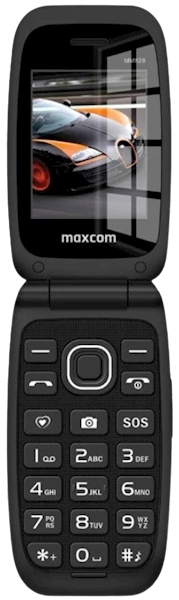 MAXCOM TELEFON GSM MM-828 czarny