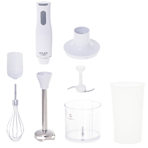 ADLER BLENDER AD-4620 800W rozdr trzep kubek biały
