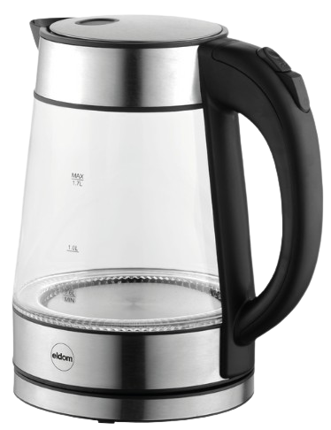 ELDOM CZAJNIK C-420 1,7L 2200W szklany INOX