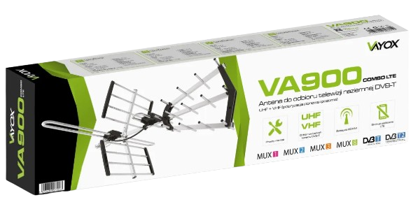VAYOX ANTENA KIERUNKOWA VA-900 COMBO LTE CYFROWA