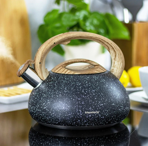 KLAUSBERG CZAJNIK KB-7282 2,7L czarny marmurek