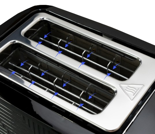 ELDOM TOSTER TO-320C 900W czarny