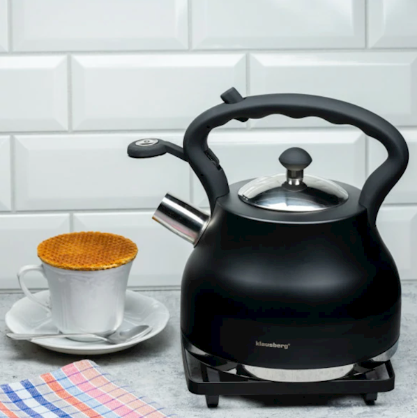 KLAUSBERG CZAJNIK KB-7448 2,7L czarny, grube dno