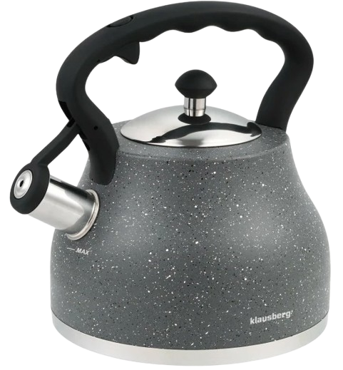 KLAUSBERG CZAJNIK KB-7449 2,7L szary, grube dno