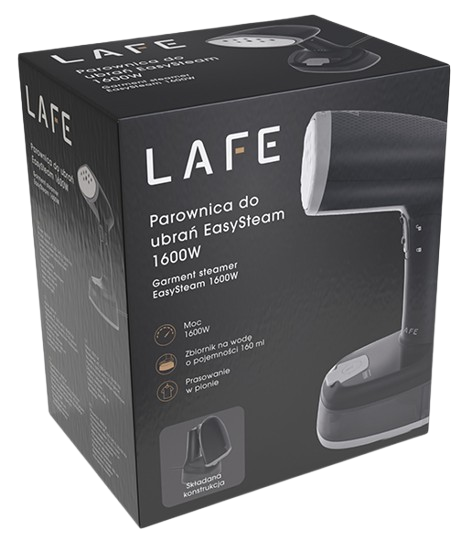 LAFE PAROWNICA DO UBRAŃ EasySteam 47580 1600W