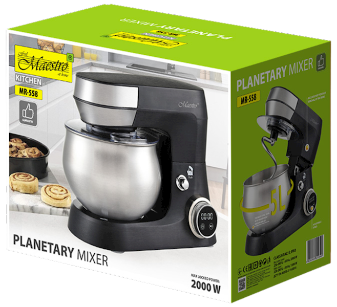 MAESTRO ROBOT PLANETARNY MR-558 2000W 5L LCD