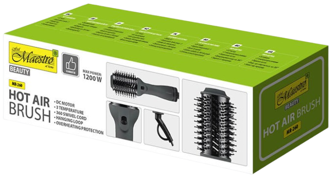 MAESTRO LOKOSUSZARKA MR-260 1200W gruba szczotka