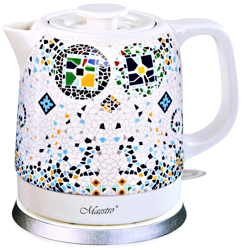 MAESTRO CZAJNIK MR-068 1,5L 1500W ceramicz MOZAIKA