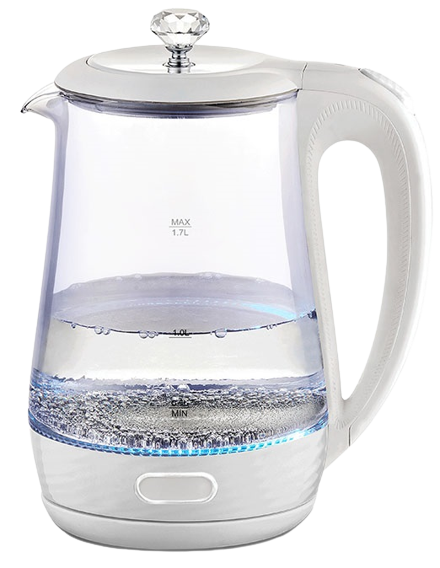 MAESTRO CZAJNIK MR-052 1,7L 2200W szklany, biały