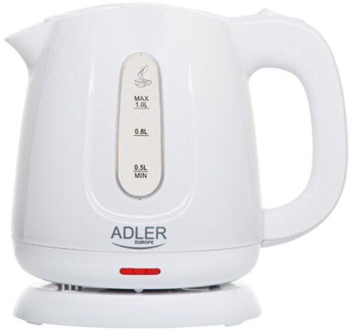 ADLER CZAJNIK AD-1373 1L 850W biały