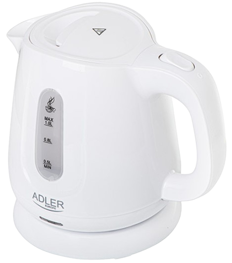 ADLER CZAJNIK AD-1373 1L 850W biały
