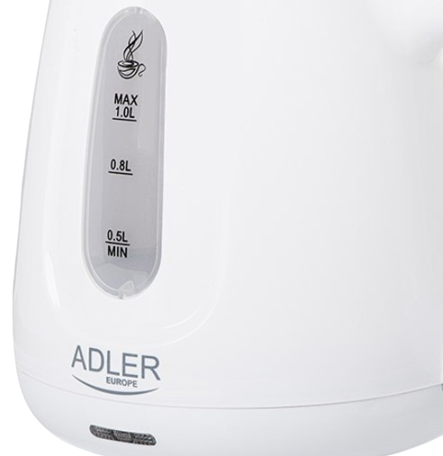 ADLER CZAJNIK AD-1373 1L 850W biały