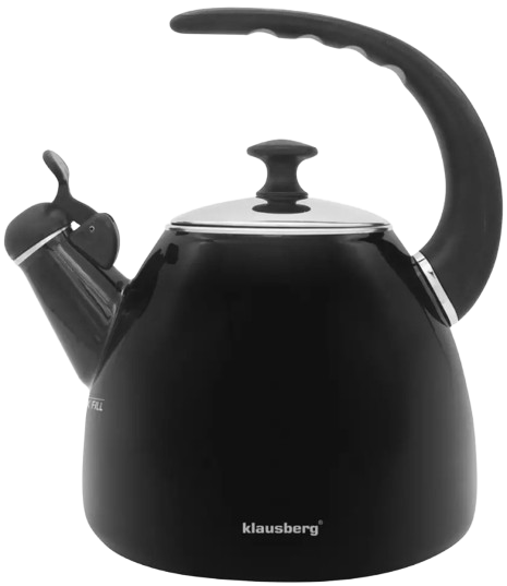 KLAUSBERG CZAJNIK KB-7403 2,8L czarny emaliowany