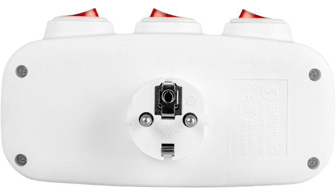 VAYOX ROZGAŁĘŹNIK SIECIOWY VA-0275 3 gn prosty wył