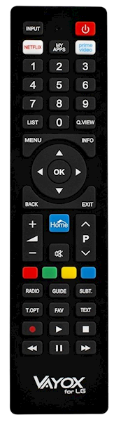 VAYOX PILOT DO TV LG VA-0144 + funkcje specjalne