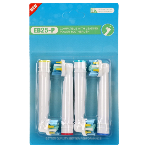 KOŃCÓWKI SZCZOTECZKI BRAUN EB-25P FLOSS ACTION 4sz