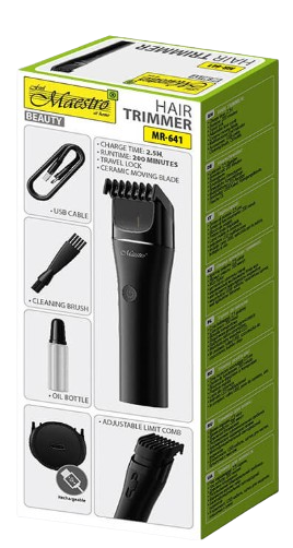 MAESTRO TRYMER MR-641 USB 1200mAh 200min