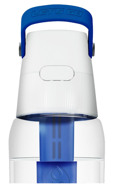 DAFI SOLID butelka 0,5L + 1 filtr, szafirowa