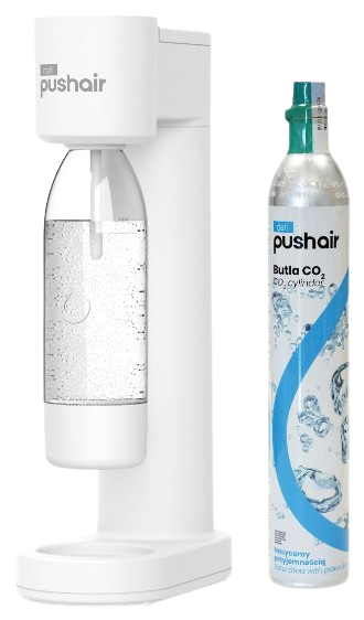DAFI PUSHAIR SATURATOR NABÓJ CO2 butelka 0,7 biały