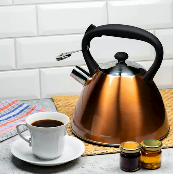 KLAUSBERG CZAJNIK KB-7209 3,0L miedziany