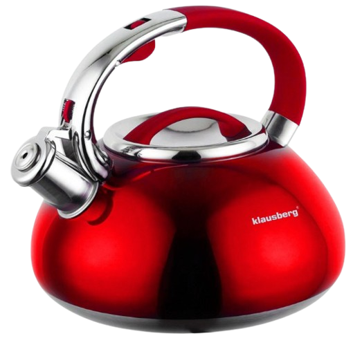 KLAUSBERG CZAJNIK KB-7076 3L czerwony połysk