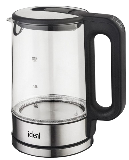 ELDOM CZAJNIK IDEAL IK-1103 1,7L szklany, regulacja temperatury