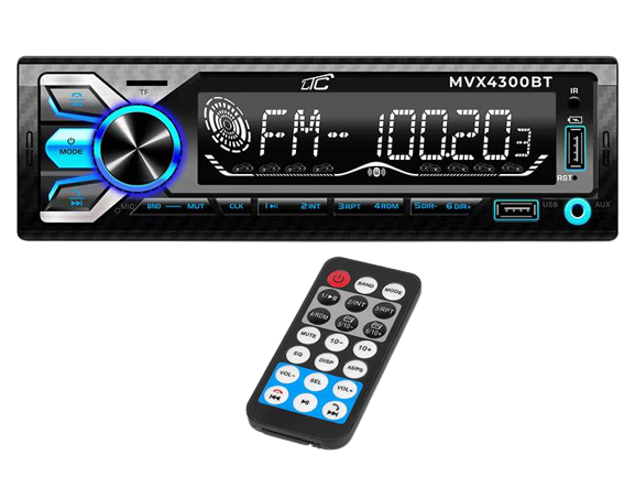 LTC RADIO SAMOCHODOWE MVX-4300BT+PILOT