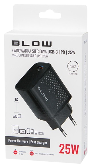 BLOW ŁADOWARKA 76-020 USB-C PD 25W szybka