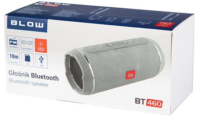 BLOW GŁOŚNIK BLUETOOTH BT-460 30-326 radio SD USB