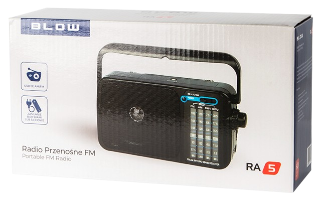 BLOW RADIO PRZENOŚNE AM/FM BT 77-534