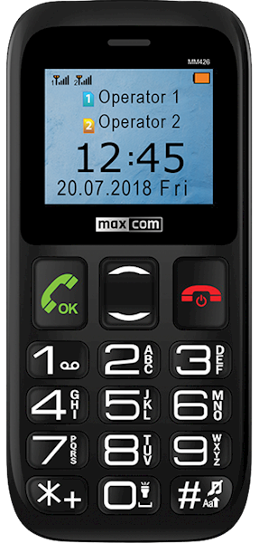 MAXCOM TELEFON GSM MM-426