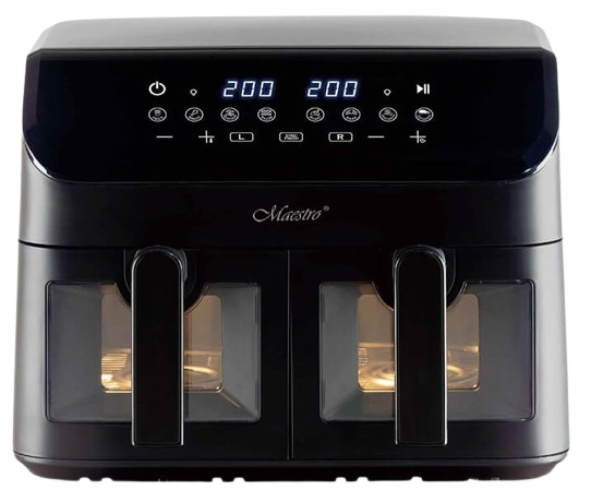 MAESTRO FRYTOWNICA MR-758 2000W 2x4,5L okna, beztłuszczowa