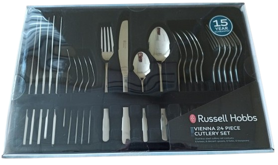 RUSSELL HOBBS ZESTAW SZTUĆCÓW 6 osób / 24 elementy