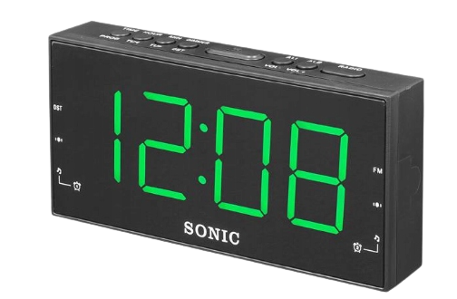 SONIC RADIOBUDZIK CR-3155 duży wyświetlacz